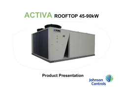 ACTIVA ROOFTOP 45-90kW Product Presentation