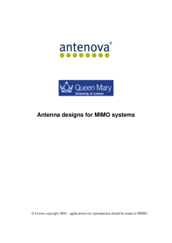 Antenna designs for MIMO systems - Physics | Oregon State University
