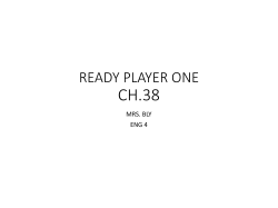 READY PLAYER ONE CH.38