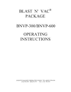 blast n` vac&reg; package bnvp-300/bnvp