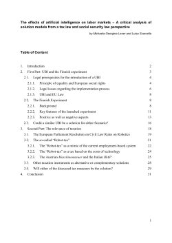 The effects of artificial intelligence on labor markets