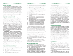 Buying On Credit Kinds Of Consumer Credit How Much Does Credit