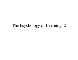 Operant conditioning