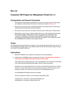 DN Format Change Instructions