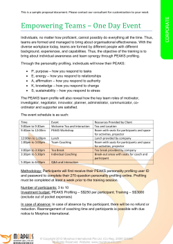 Empowering Teams &ndash; One Day Event