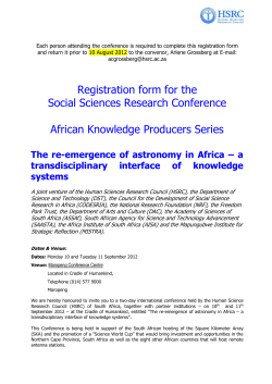 Guest SS Conference Registration Form