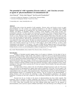 - Journal of Degraded and Mining Lands Management