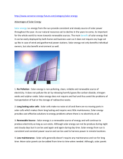 Disadvantages Of Wind Energy