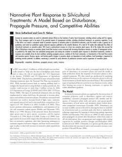 Nonnative plant response to silvicultural treatments