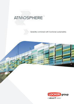 Atmosphere brochure