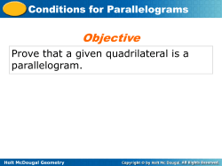 Holt McDougal Geometry