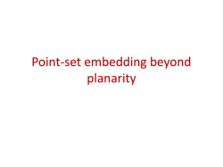 Point-set Embedding Beyond Planarity