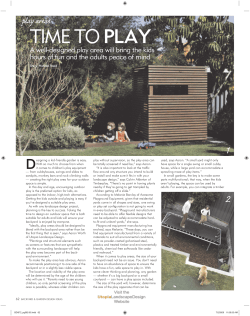 TIME TO PLAY - Utopia Landscape Design