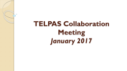 TELPAS Rater Training