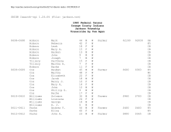 CNIDR Isearch-cgi 1 - RootsWeb: Freepages