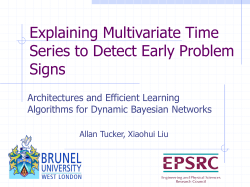 Explaining Multivariate Time Series to Detect Early Problem Signs