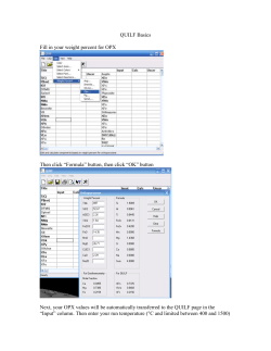 QUILF Basics - Dr. Kayla Iacovino