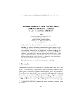 Biosensor response at mixed enzyme kinetics and external diffusion
