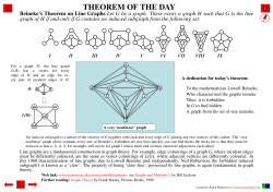 Beineke`s Theorem on Line Graphs