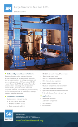 Adaptable structural load test frame