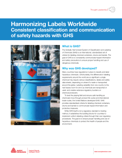 Harmonizing Labels Worldwide