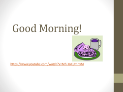 LLR Division Retreat - January 2016