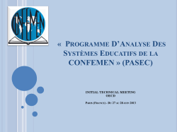 PASEC - OECD.org