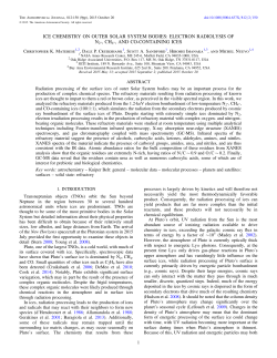 ice chemistry on outer solar system bodies: electron radiolysis of n2