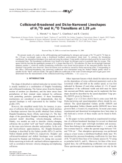 Collisional-Broadened and Dicke-Narrowed Lineshapes of H216O