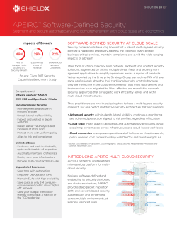 APEIRO™ Software-Defined Security