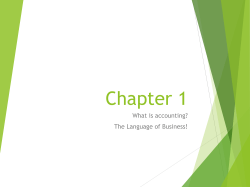 Chapter 1 - TeacherWeb
