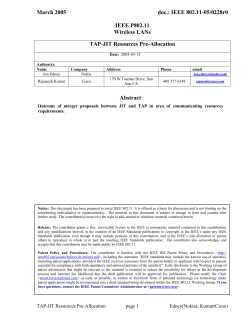 Format of Resource Information Container (RIC)