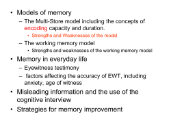 Cognitive Psychology