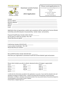 Please send applications to:  Or
