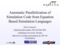PPT - IDA.LiU.se