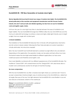 KS 40 - THE New Generation of Stack Lights