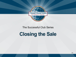 293 CD_Closing The Sale