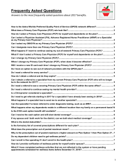Do I need a referral to see a covering Primary Care Physician (PCP)