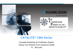 CBA Series CO Monitor Base Model