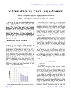 An Infant Monitoring System Using CO2 Sensors