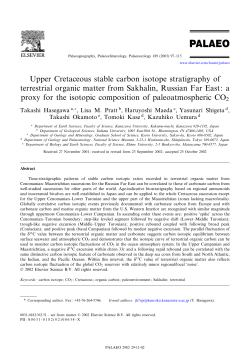 Upper Cretaceous stable carbon isotope stratigraphy of terrestrial