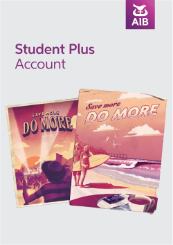 Student Plus Account