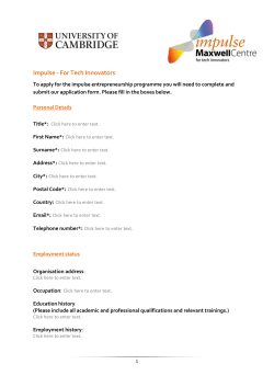Application Form doc - Maxwell Centre
