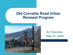 Great Falls West Bank Urban Renewal Plan