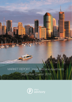 MARKET REPORT Inner Brisbane Apartments