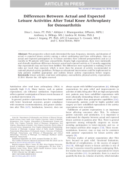 Differences Between Actual and Expected Leisure Activities After