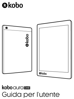 Manuale utente di Kobo Aura ONE