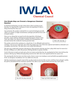 One Simple Step can Prevent a Dangerous Chemical Reaction