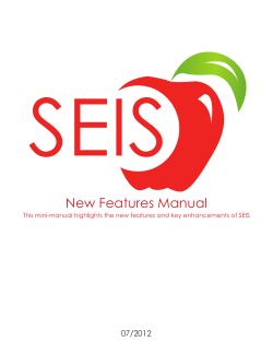 New Features Manual