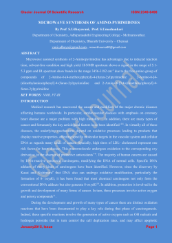 microwave synthesis of amino-pyrimidines